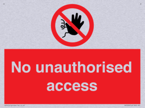 No unauthorised access